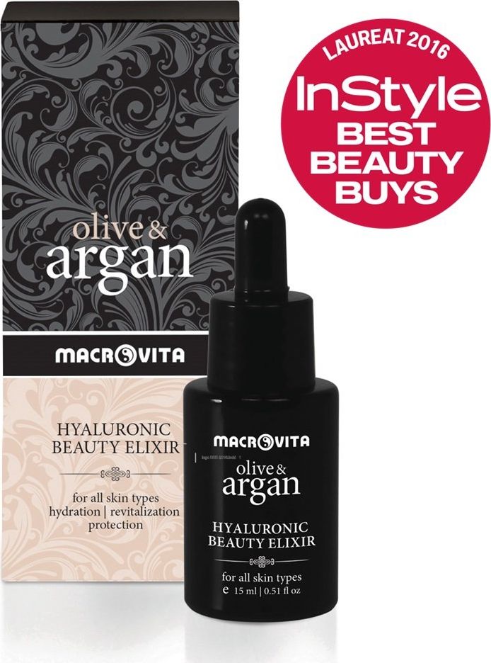 Macrovita OLIVE & ARGAN Hialuronowy Eliksir Piękna 15ml