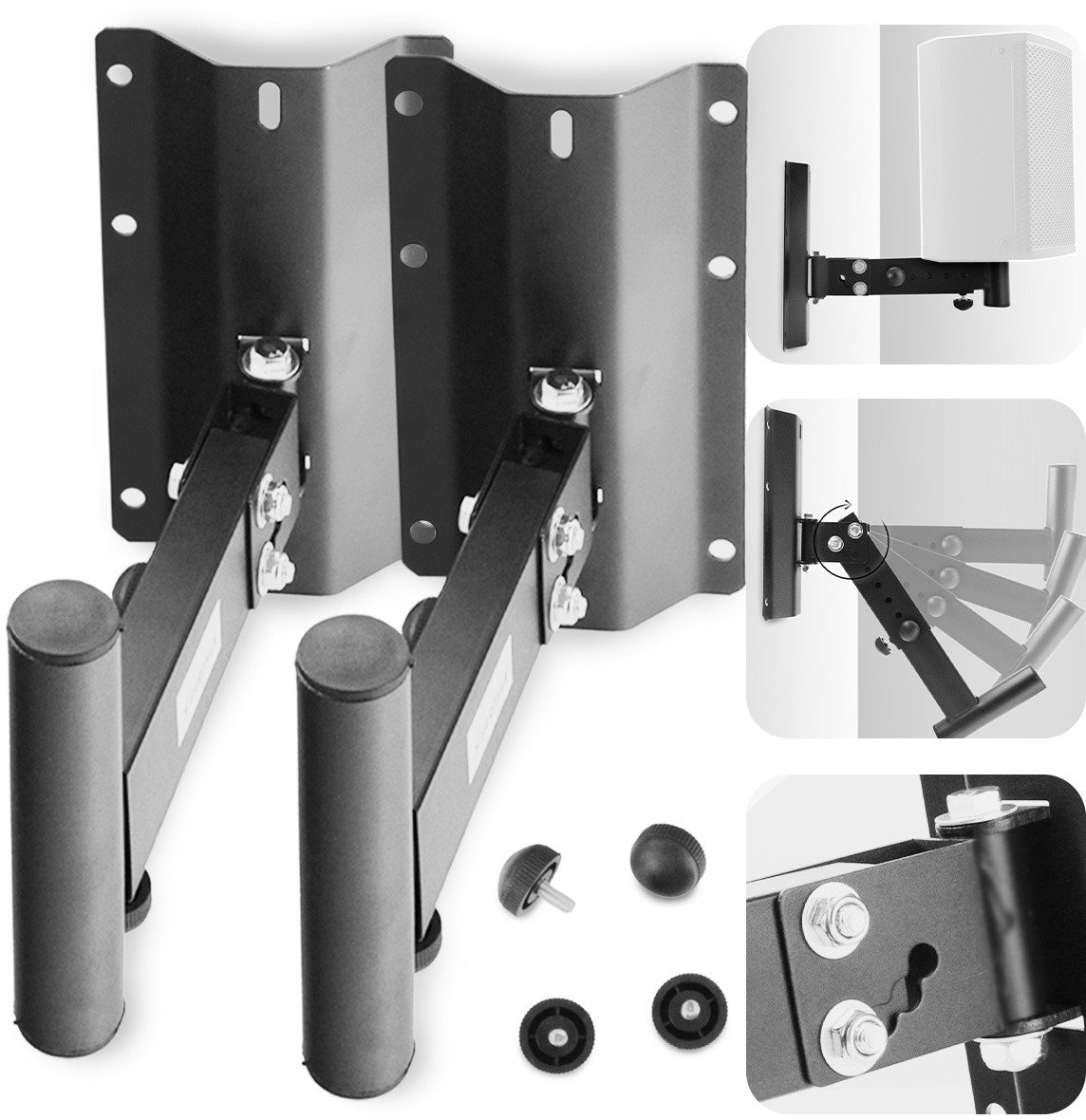 Statyw kolumnowy ścienny 2szt HWS1 Hardman one size