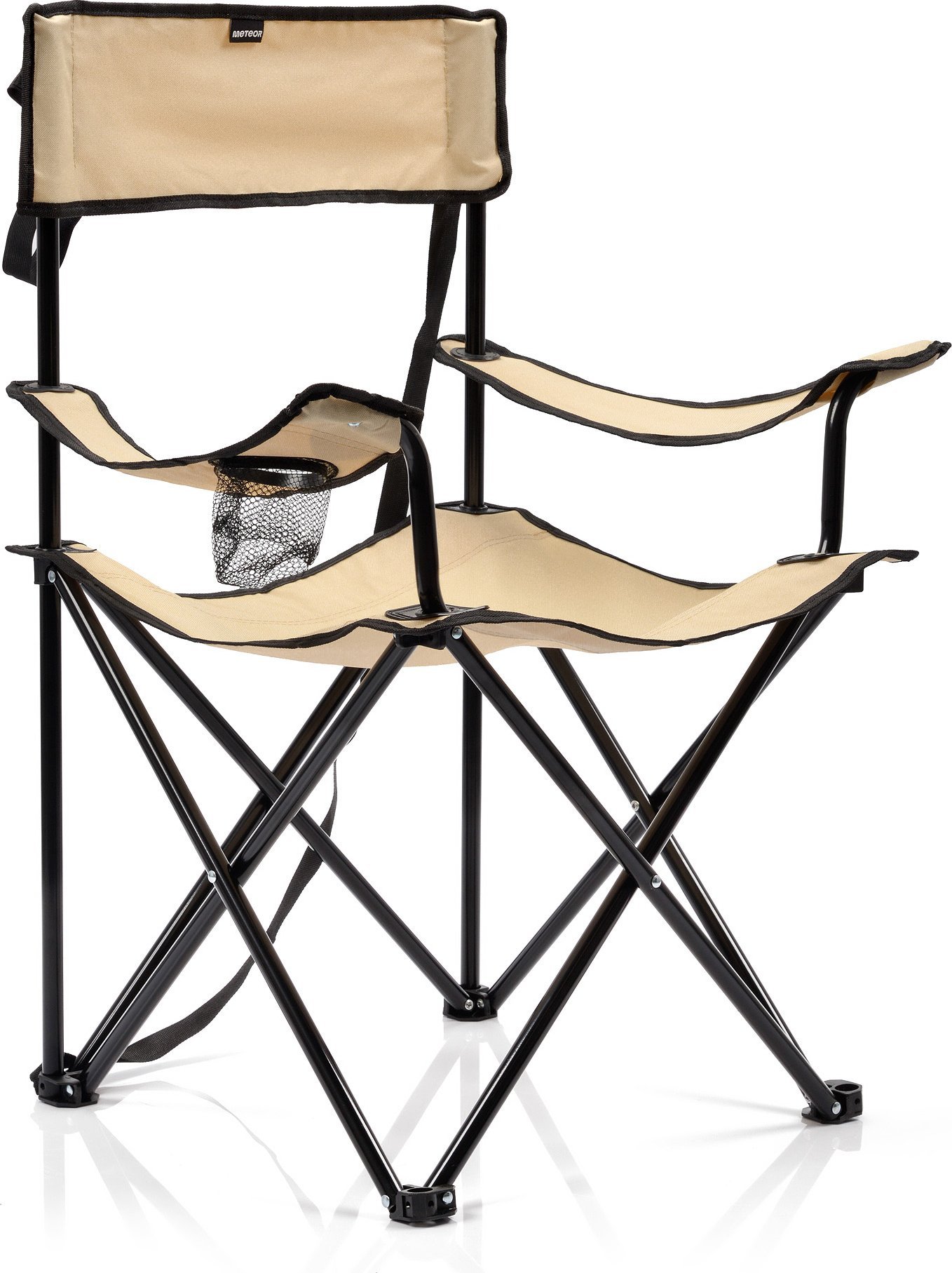 Meteor Krzesło składane Meteor Seza beżowy Uniwersalny