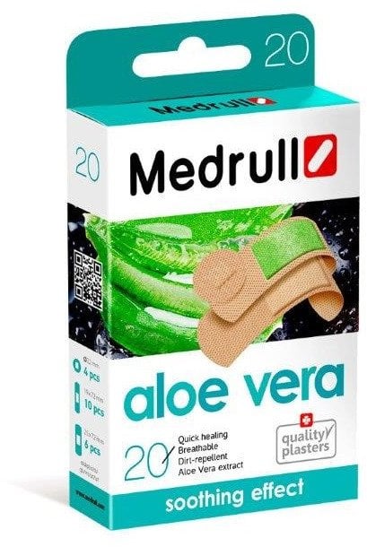 PLASTERS MEDRULL ALOE VERA 20UNITS