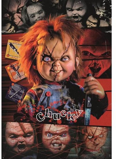 CLE puzzle 1000 Compact HorrorCollect.Chucky 37099