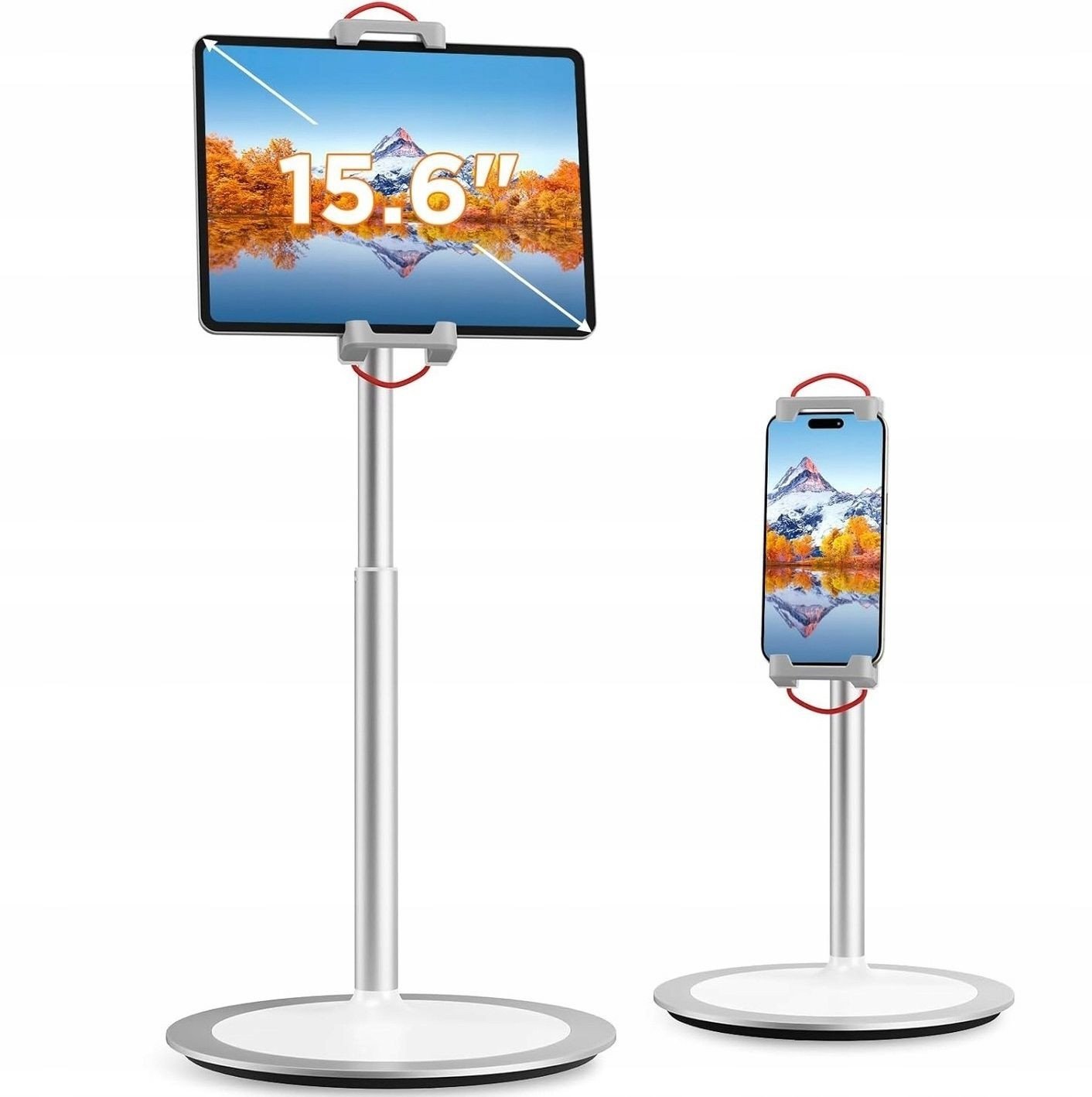 Regulowany Wysoki Stojak Statyw Na Tablet Telefon Max 49cm 360 Stopni / S3e