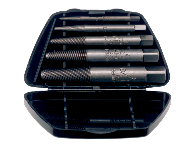 Bahco Zestaw wykrętaków do zerwanych śrub M3 - M18 5szt. (1435/5)