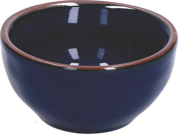 NPC Polska Rose&Tulipani Zestaw 6 okrągłych miseczek z kamionki 7 cm kobaltowy