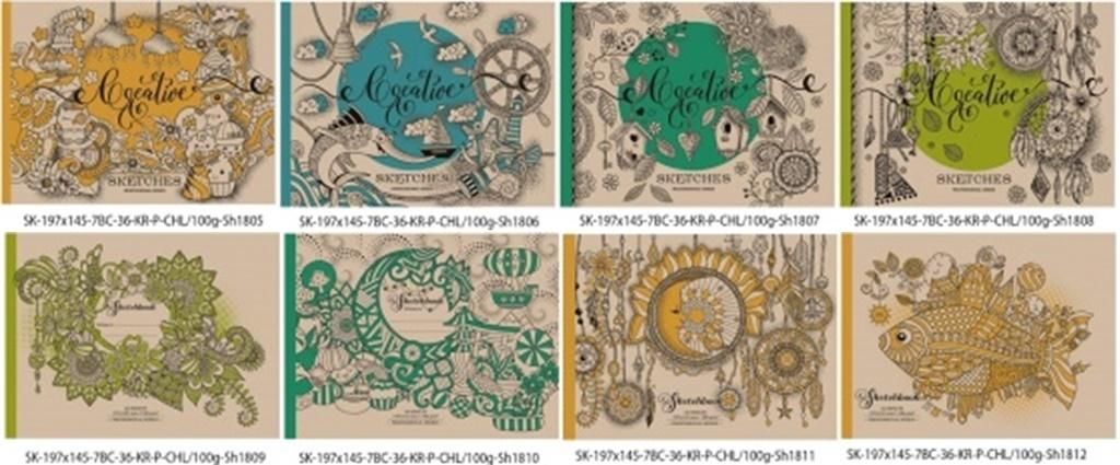 Fresh Szkicownik 14.5x19.7cm 36k biały