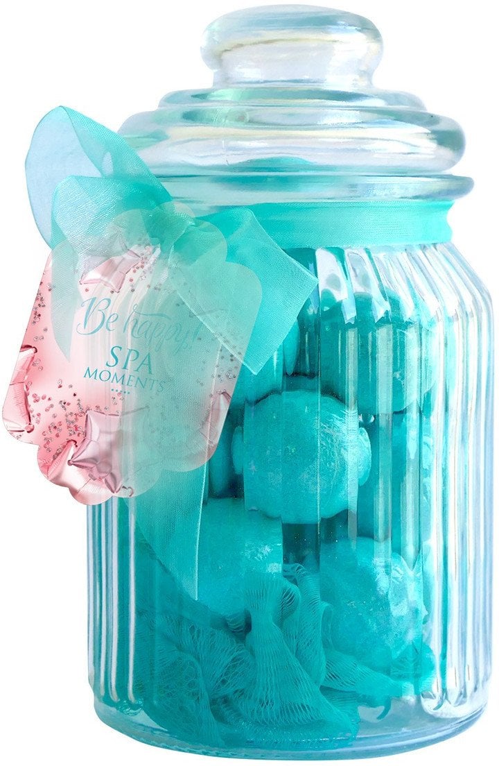 Chlapu Chlap Spa Moments Kula do kąpieli turkusowa pianka