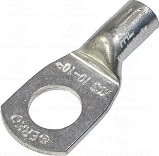 Erko Końcówka oczkowa rurowa KCS CU 10mm M10 1szt ERKO