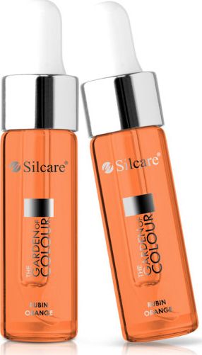 Silcare Oliwka do paznokci The Garden of Colour Rubin Orange 15ml