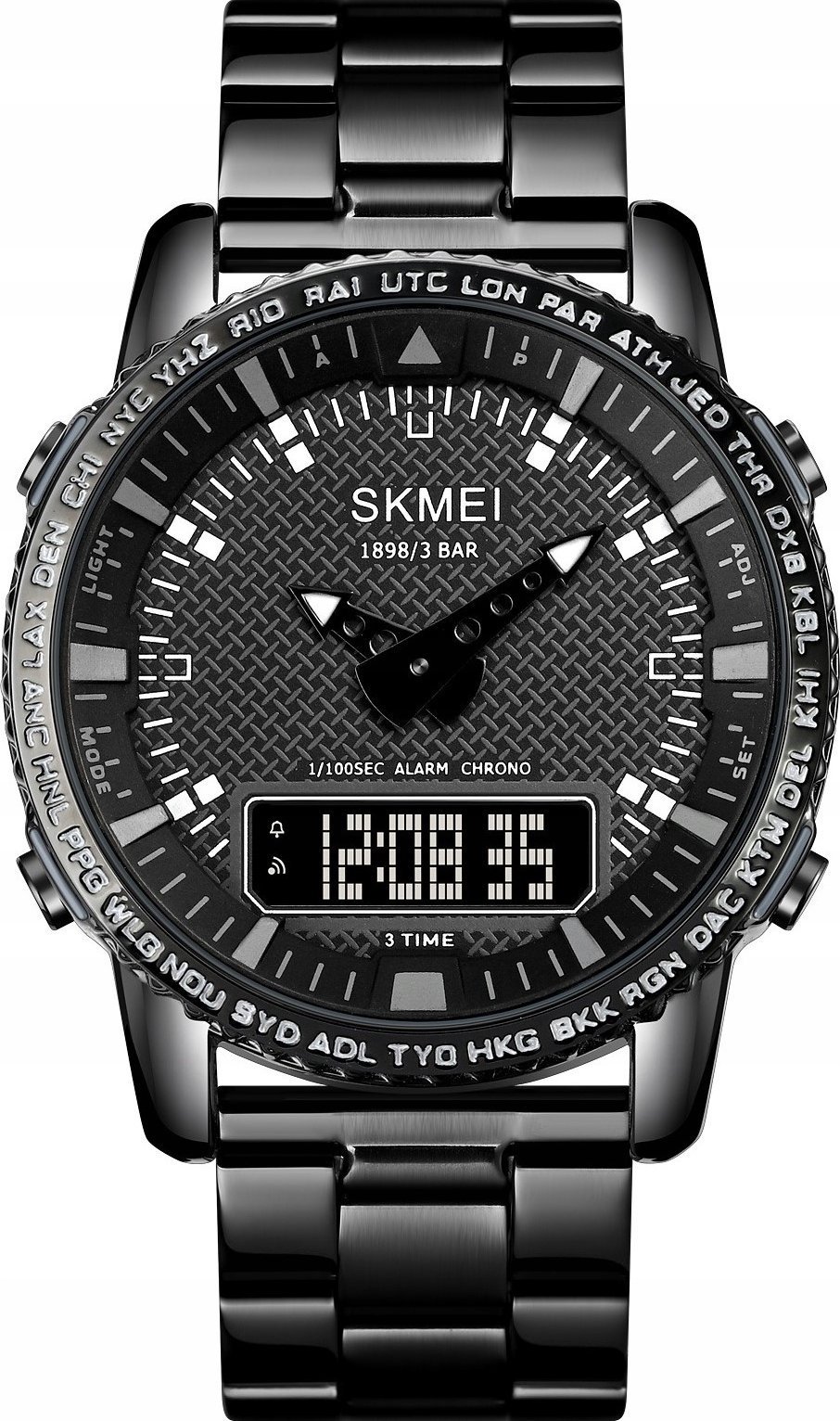 Zegarek Męski Skmei 1898BKBK + BOX
