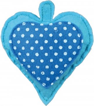 Trixie Serce z filcu z walerianą, 11 cm