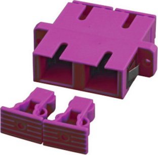 Triton Złącze światłowodowe, SC/SC duplex, fioletowe