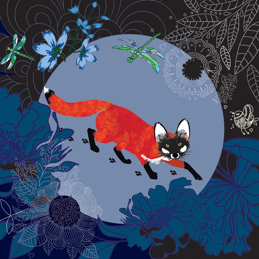 Clear Creation Karnet Swarovski kwadrat Lis (CL0706)