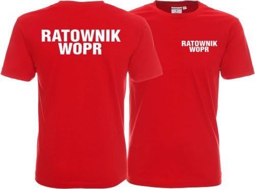LPP - Promostars Koszulka męska RATOWNIK WOPR czerwona