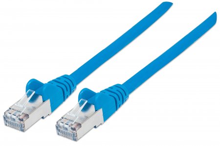 Intellinet Network Solutions Patchcord Cat6A, SFTP, 1m, niebieski (350730)