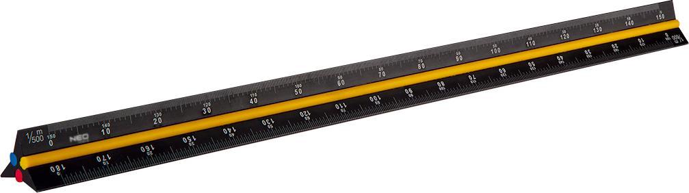 Neo Linijka trójkątna (Linijka trójkątna, 30 cm)