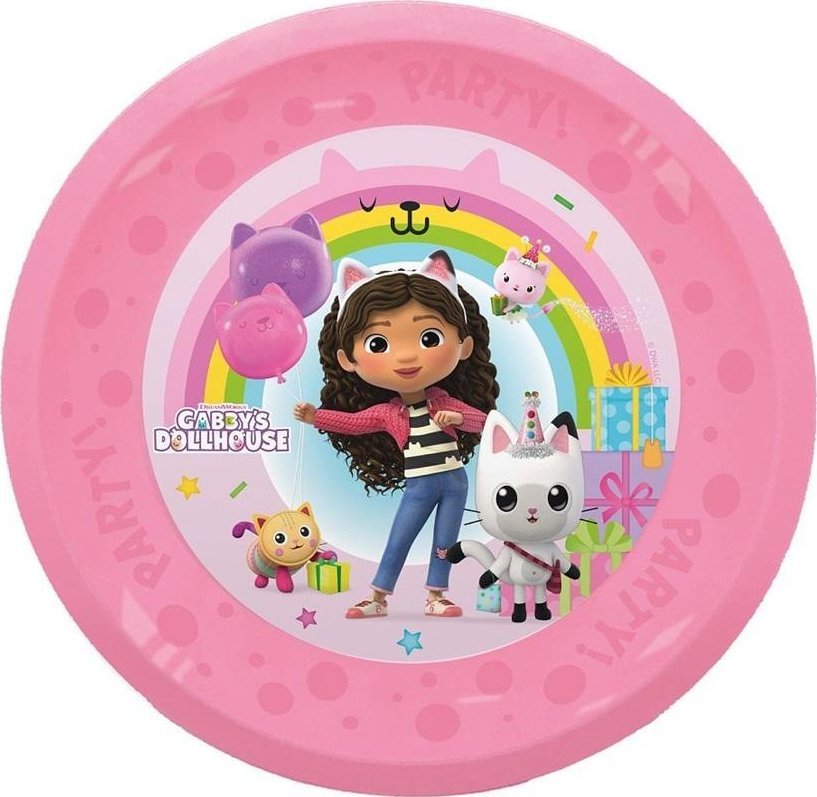Talerz wielokrotnego użytku Gabby's Dollhouse 21cm