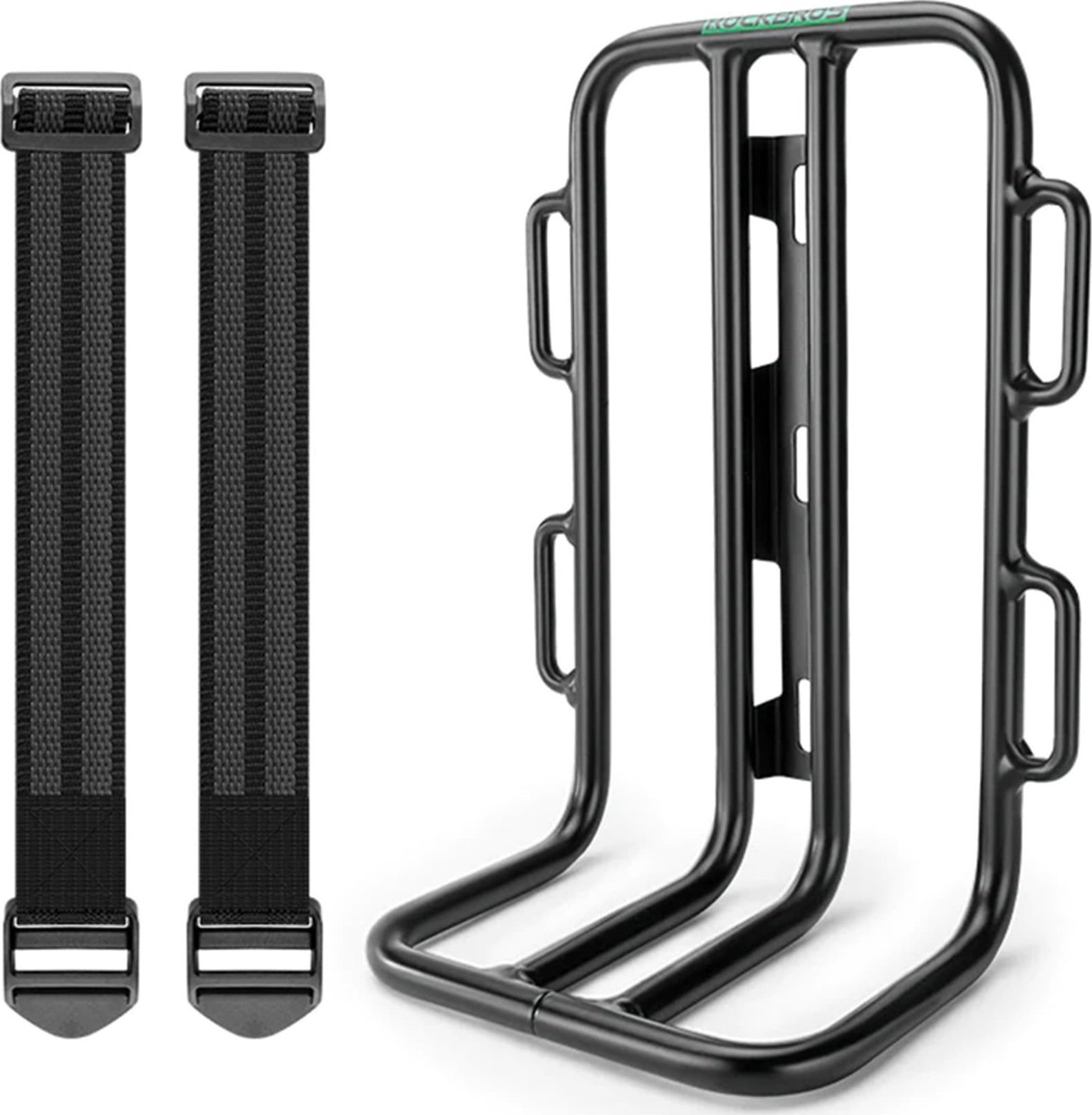 RockBros Półka rowerowa na torby na widelec rowerowy - czarna