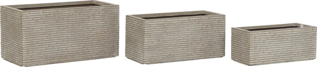 Stefanplast Donica Balkonowa Home ESPRIT Beżowy Magnez 74,5 x 37,5 x 37,5 cm