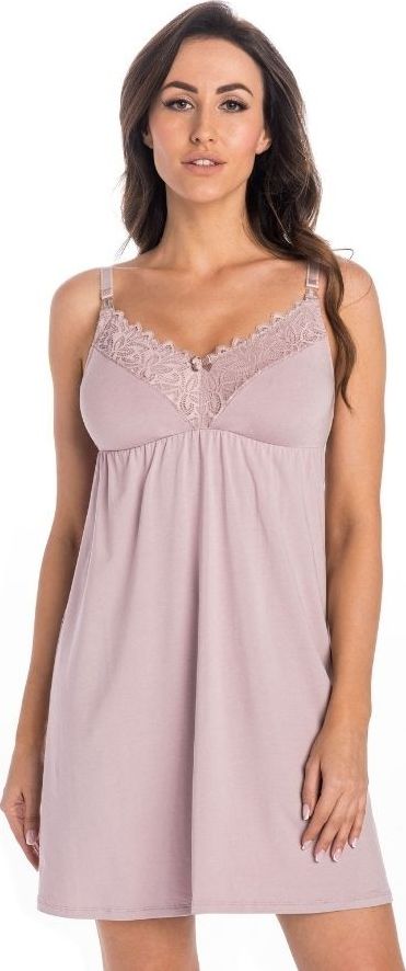 Teyli Koszula nocna do karmienia Nanni kakaowa M Kakao