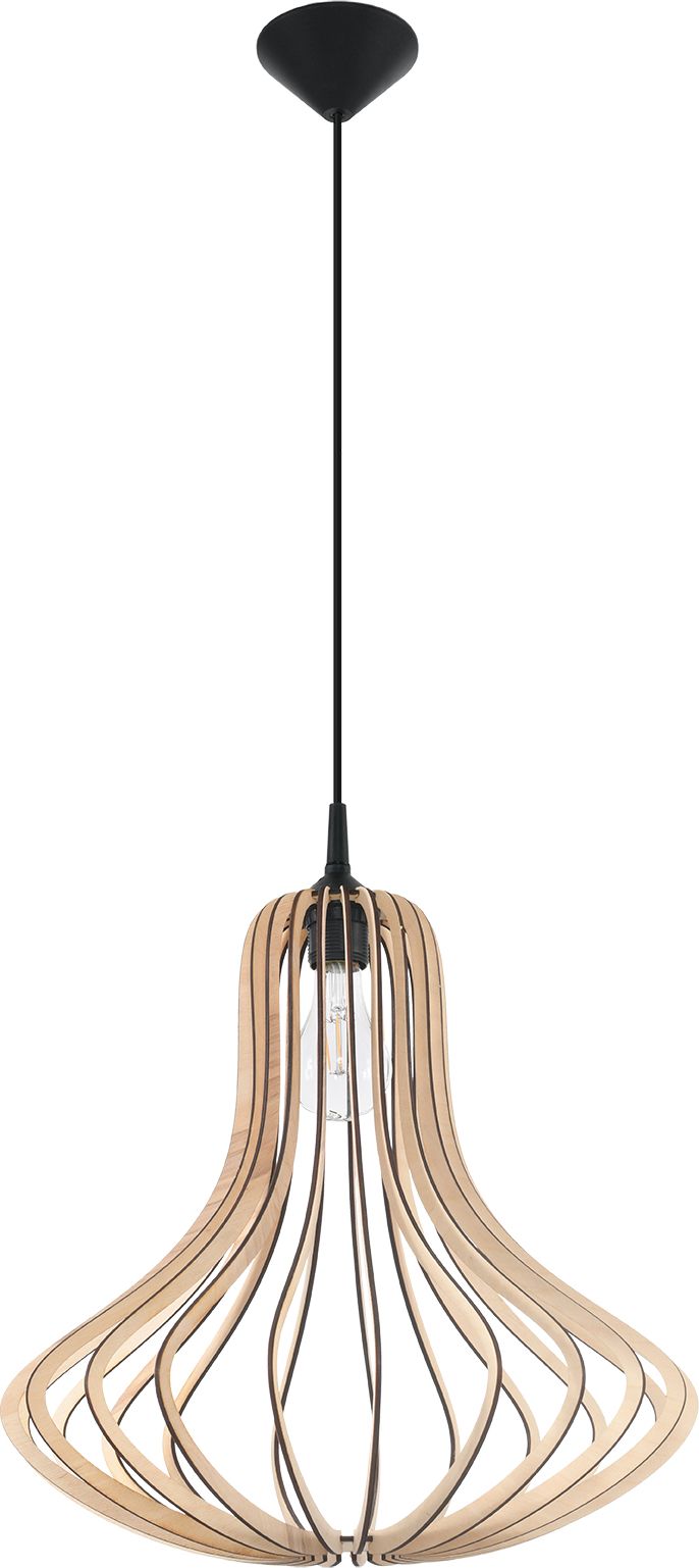 Lampa wisząca Lumes Skandynawska lampa wisząca drewniana - EX565-Elzi