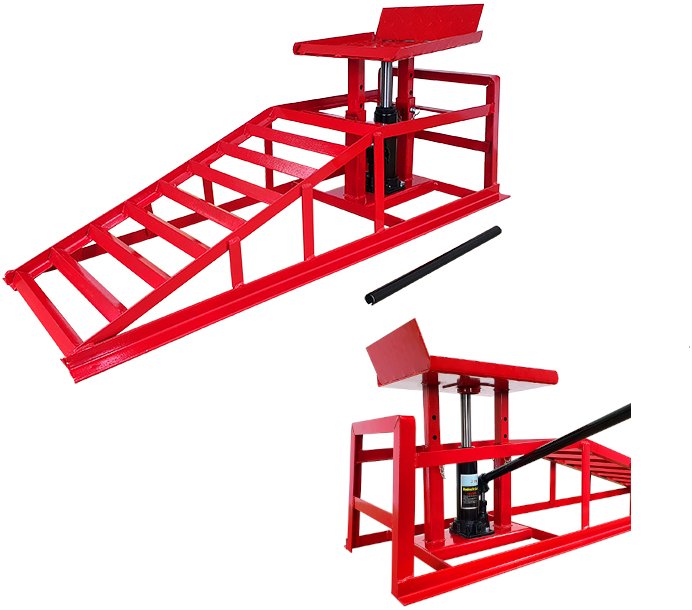 NAJAZD SAMOCHODOWY RAMPA Z SIŁOWNIKIEM 2T TONY x 1 SZTUKA NS1