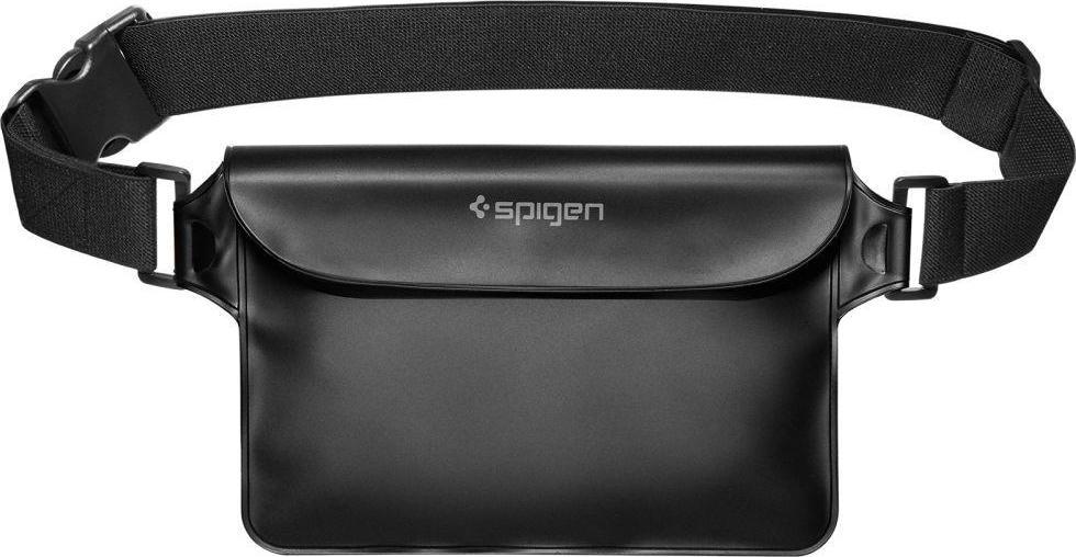 Spigen Spigen A620 wodoodporna torba nerka saszetka czarny