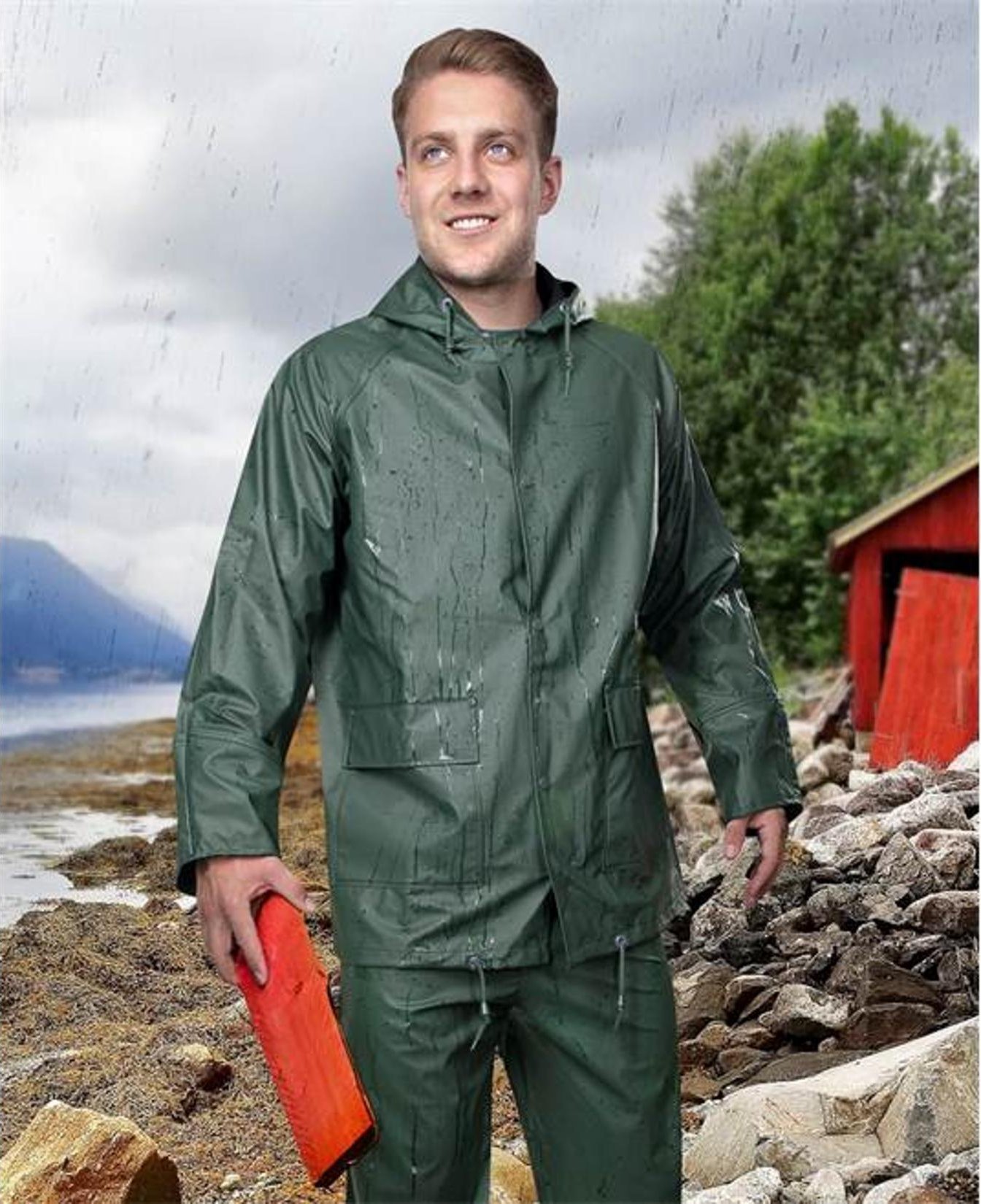Ardon H9211 - ARDON RAINMAN - ubranie zielony XXXL