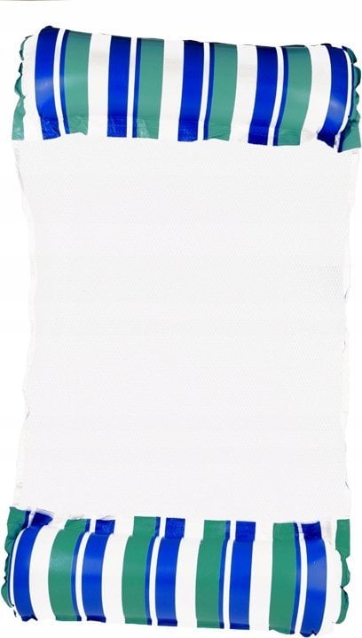 Jokomisiada Dmuchany zielony Materac do pływania Hamak wodny na basen i plażę SP0759