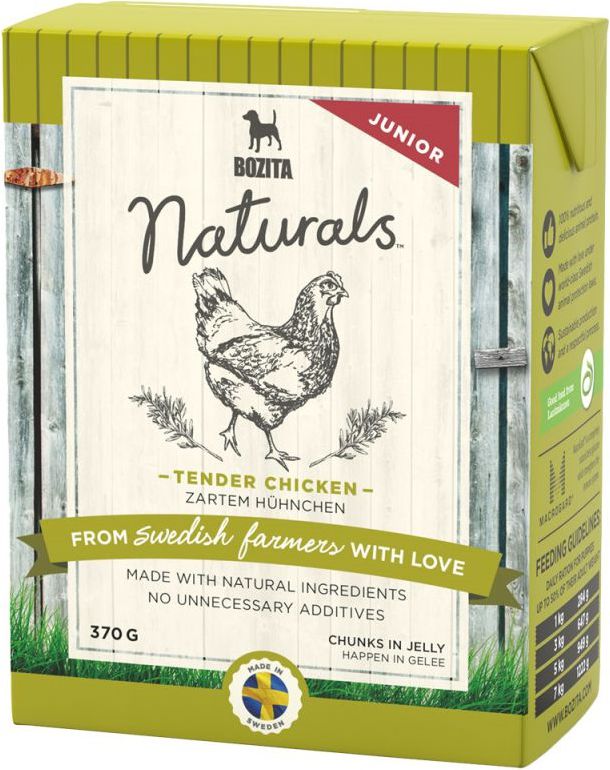 Bozita NATURALS 370g JUNIOR