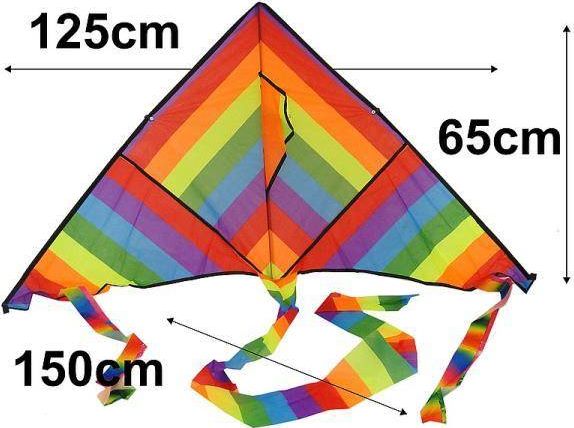 Adar Latawiec tęczowy 135x70cm 495944