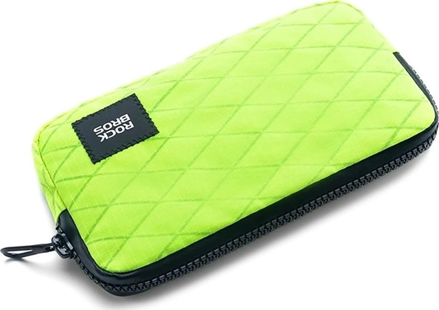 RockBros Saszetka rowerowa Rockbros 30990043005 na telefon, klucze, portfel 0.15 l - jasnozielona