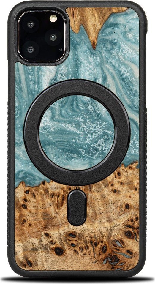 BeWood Etui Bewood Unique na iPhone 11 Pro Max - Planets - Uran z MagSafe