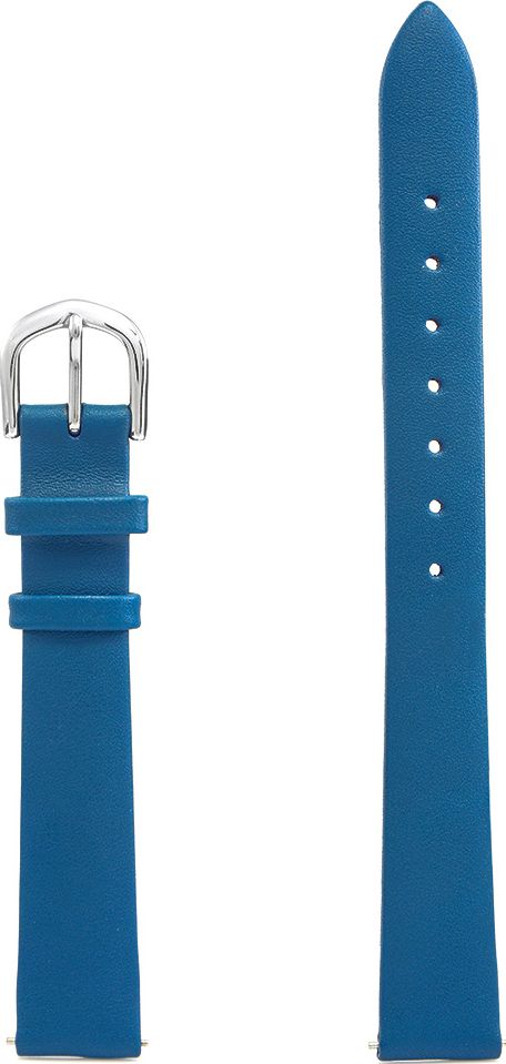 Bisset Pasek skórzany BS212 niebieski z teleskopami - 14 mm