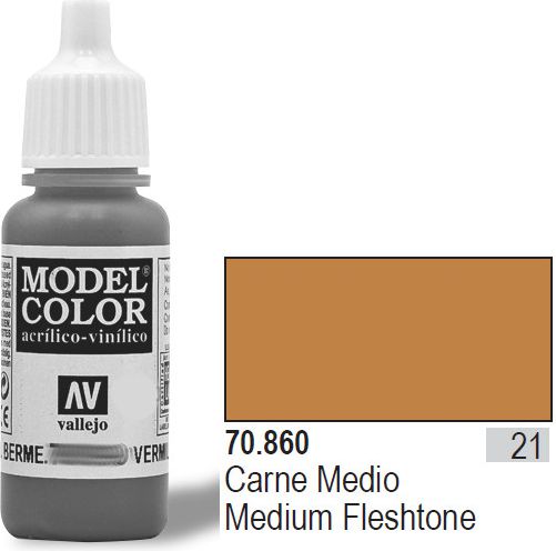 Vallejo Farba Nr21 Medium Fleshtone 17ml - 70860