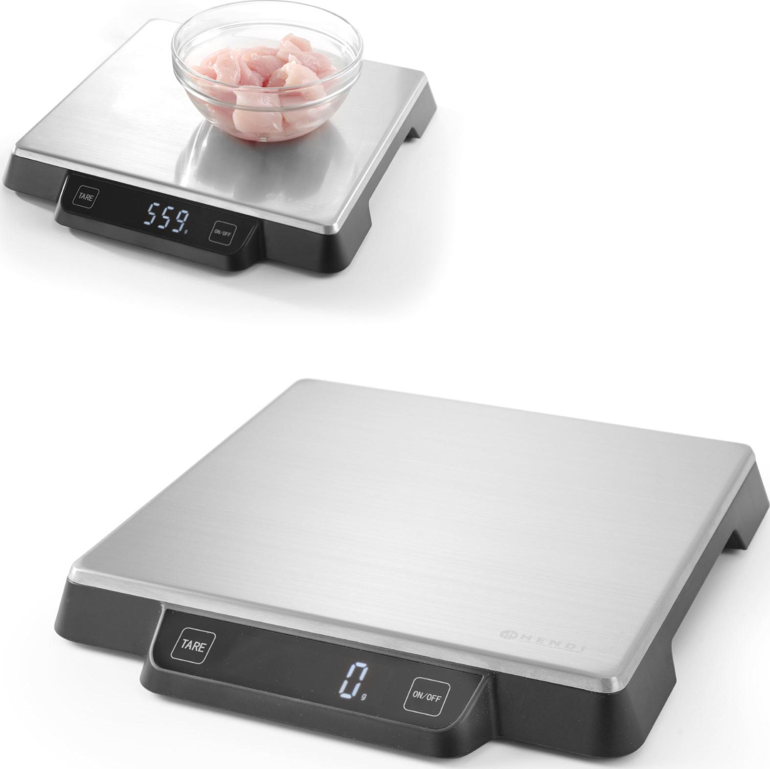 Waga kuchenna Hendi Waga elektroniczna gastronomiczna do kuchni 15kg / 1g - HENDI 580233 Waga elektroniczna gastronomiczna do kuchni 15kg / 1g - HENDI