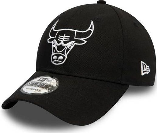 New Era Czapka z daszkiem New Era 9FORTY Chicago Bulls NBA Outline Czarna