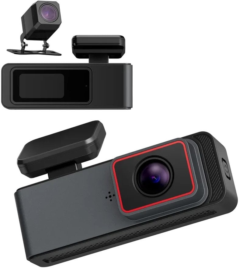 Kingslim E4 Dash Camera | Rejestrator samochodowy | 4K, Wi-Fi