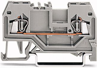Wago Złączka szynowa 2-przewodowa 1,5mm2 szara (279-901)