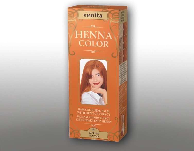 Venita Ziołowe Balsamy Henna Color 5 Papryka 75ml