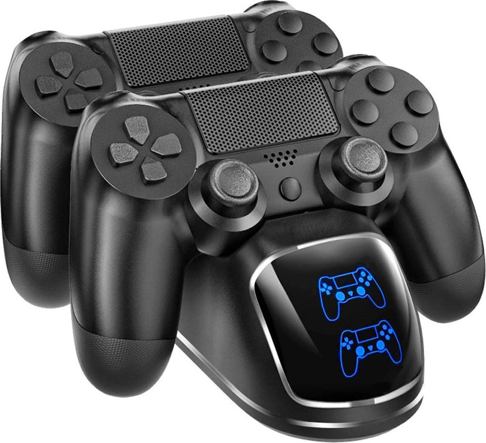 Verk Ładowarka stacja dokująca ładująca do pad ps4 2x Ładowarka stacja dokująca ładująca do pad ps4 2x