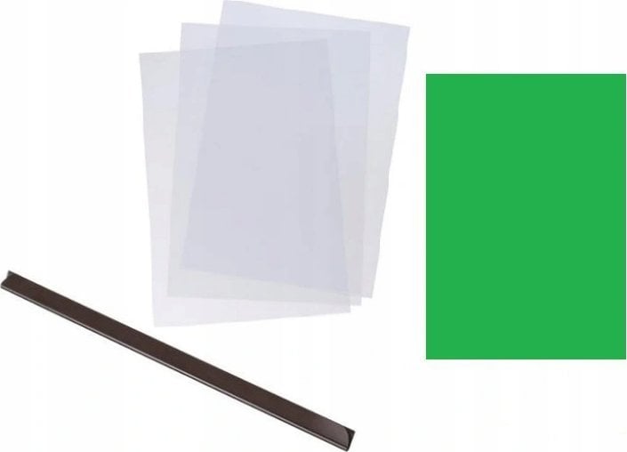 Argo Karton do bindowania błyszczący A4 ARGO CHROMO 408055 zielony 250g/m2 25 szt