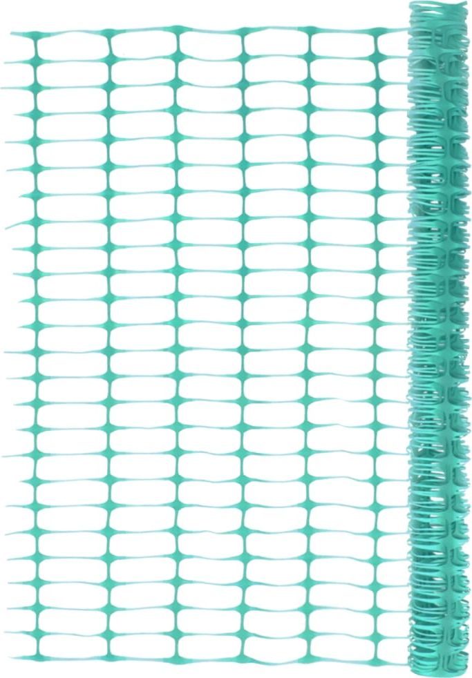 vidaXL Ogrodzenie ogrodowe, 30 m, zielone