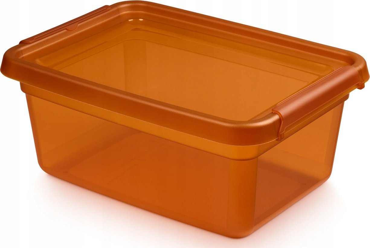 Moxom Pojemnik do przechowywania BaseStore Color, 12,5l, amber, transparentny pomarańczowy