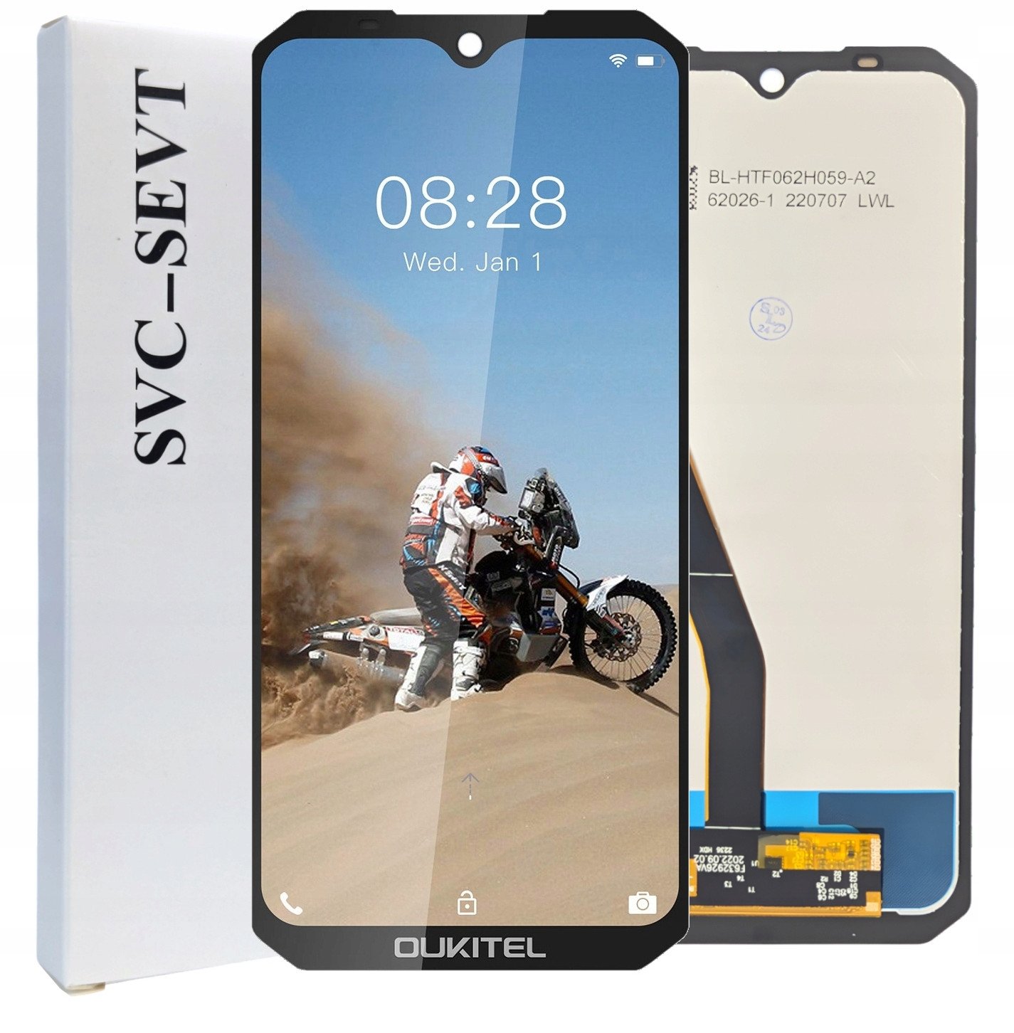 ORYGINAŁ WYŚWIETLACZ EKRAN LCD DO OUKITEL WP6