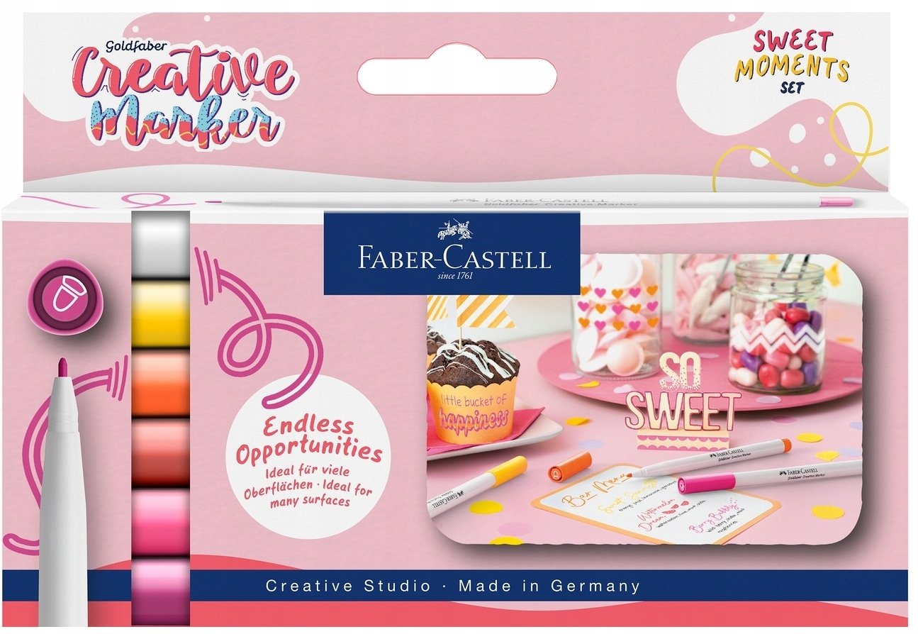 Faber-Castell Pisak kreatywny goldfaber 6 kolory