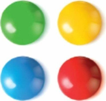 Quercetti KOŁKI MOZAIKA FANTACOLOR JUNIOR 240 EL.PRZEDSZKOLA