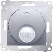 Kontakt-Simon Łącznik z czujnikiem ruchu Simon 54 srebrny mat (DCR10T.01/43)