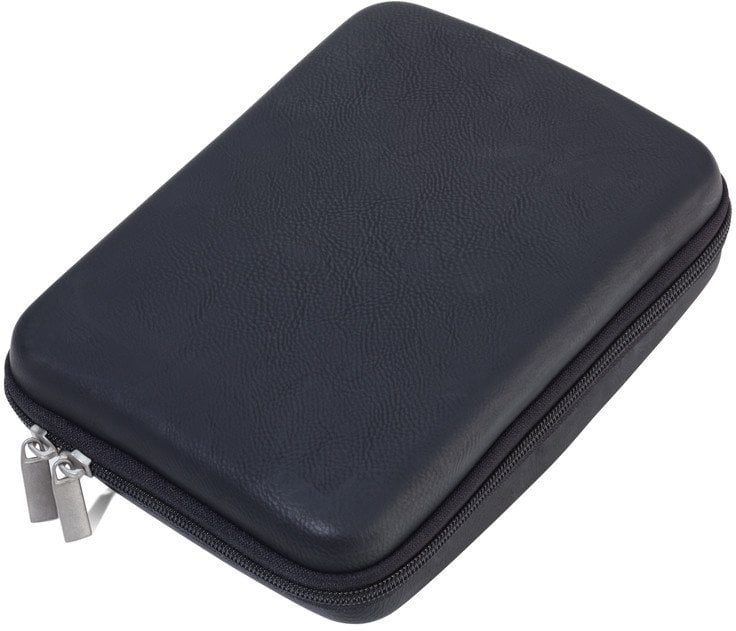 TROIKA CBO11/BK kosmetyczka Czarny Skóra, Aksamit