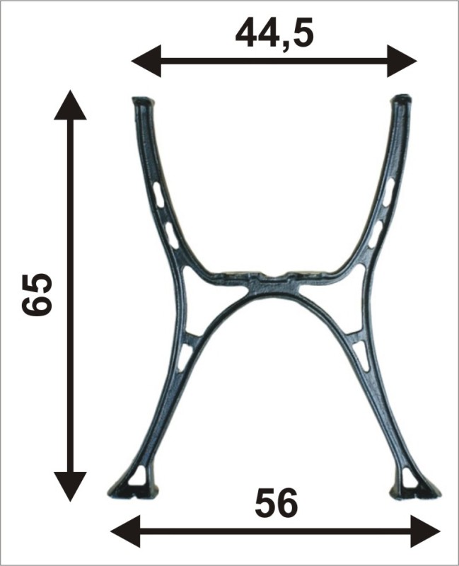 Noga do stolika miejska