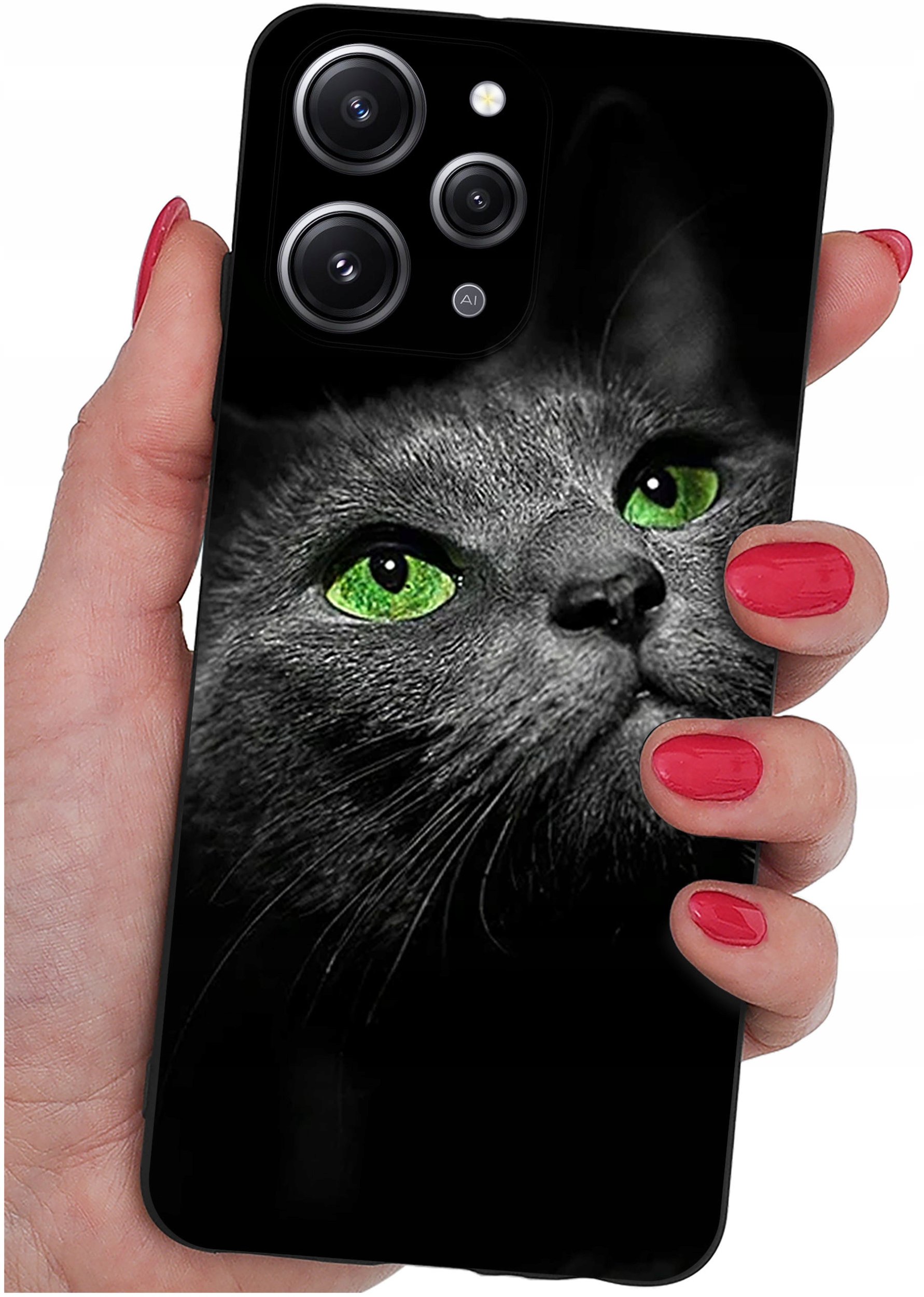 Etui do Xiaomi Redmi 12 4G WZORY |SILIKONOWE MATT CASE + SZKŁO 9H